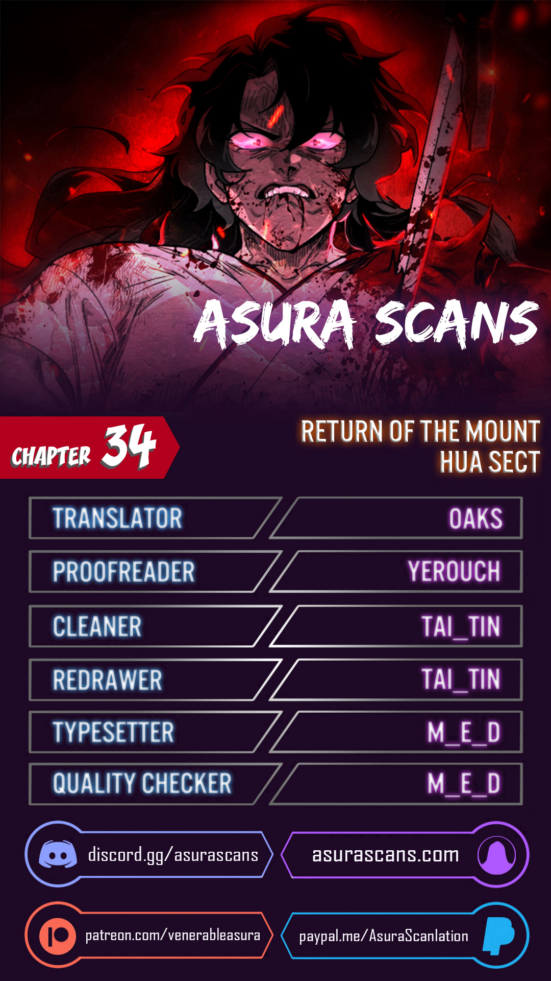 Return of the Mount Hua Sect Chapter 34 image 01